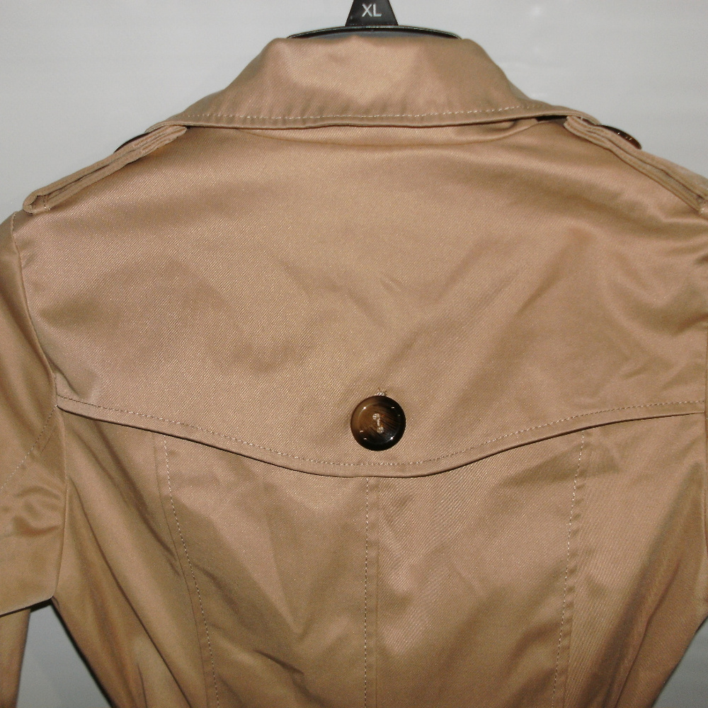 Beauty Khacki Mid-Length Trechcoat - Size M - Picture 4 of 4